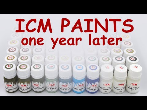 ICM Paints – One Year Later. 1 рік з фарбами ICM