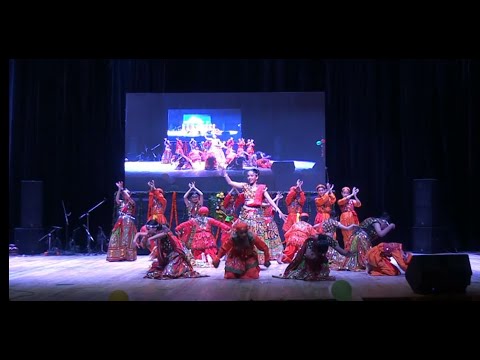 Gujarati Folk Dance @classVII #bharatbharati  Performance by Class VII | Vibrant Culture in Action