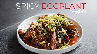 EASY Spicy Braised Eggplant Recipe