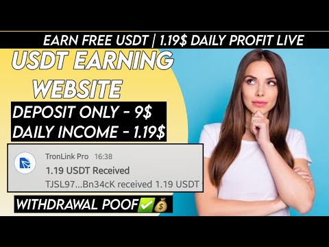 New USDT Site 2024 | Best Usdt Investment Website | New Usdt Mining Site | New Usdt Earning Website