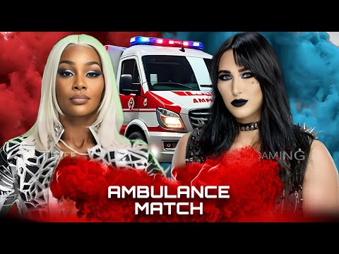 WWE 2K24 • Ambulance Match - Jade Cargill VS Rhea Ripley | WWE