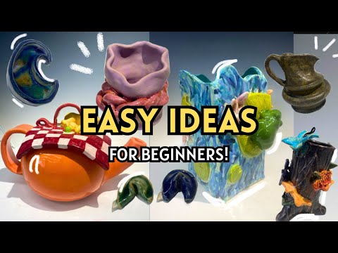 Easy Ceramic Project Ideas for Beginners + How to Tutorials!!