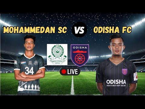 Mohammedan SC vs Odisha FC Live | ISL 2024/25 Match | Full Match Today | Efootball Simulation