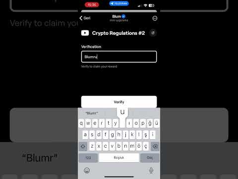 Crypto Regulation #2  BLUM CODE