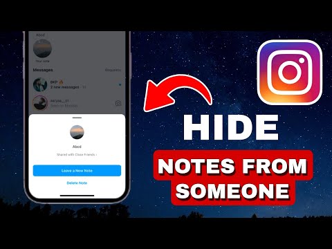 How To Hide Notes From Someone On Instagram (UPDATED METHOD)