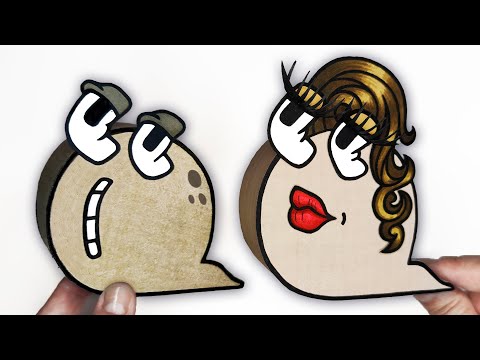 Cool Craft | Paper Alphabet Lore Q+Q 🤎