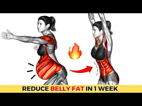 How to Lose Belly Fat in 1 Week at Home | 30 Min Weight Loss Exercises To Reduce Stomach Fat Fast