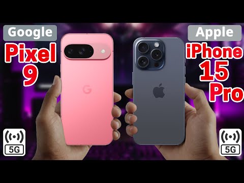 Google Pixel 9 Vs Apple iPhone 15 Pro | Specs Comparison 💥 beat a iphone pro?