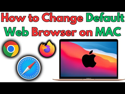 How To Change Default Web Browser on MAC (2024)