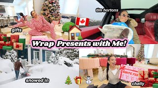 Wrap CHRISTMAS PRESENTS With Me LAST MINUTE!🎁 (Family do NOT watch)