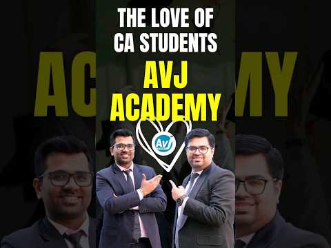 Start your journey with the best faculties for CA Foundation and CA Inter. Join AVJ Academy today!!