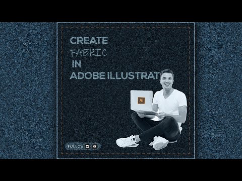 FABRIC EFFECT IN ADOBE ILLUSTRATOR | GRAPHIC DESIGN 2020