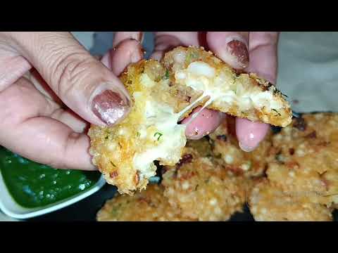 Cheese burst sabudana vada #sabudanavada #recipe #cheese #koleyskitchen