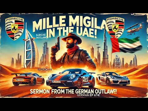 Mille Miglia in the UAE: Supercars, 911 Outlaws & Brown Car Guy’s Epic Adventure!