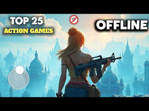 25 Offline Action Games for Android 2024 | HD High Graphics 🎮