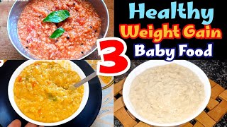 3 Best Winter Food For Baby 1-5 Years | Baby Food Recipes For Weight Gain | Mum & Munchkin