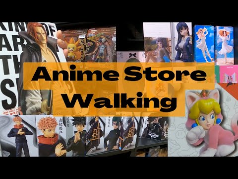 Anime store walking tour, Figures, Manga, Otaku or Anime Products shopping in Forbidden Planet UK!