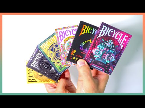 6 Eye-Catching Bicycle Card Decks for Everyday Carry - Vol 3