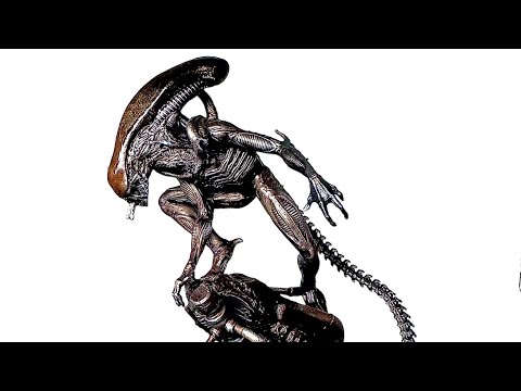 How to paint an Aliens Xenomorph!!!