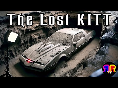 Is a Screen Used Knight Rider KITT Buried under Universal Studios?