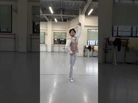 カバリエール：宮内浩之/Hiroyuki Miyauchi #ballet #dance #nbaバレエ団 #shorts #love