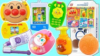 麵包超人趣味過家家扭蛋泡澡球 Anpanman gashapon and bathball