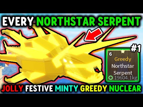 How I CAUGHT EVERY NORTHSTAR SERPENT To Make MILLIONS in Roblox Fisch..