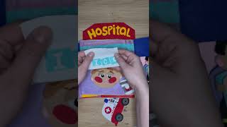 Fun Hospital-Themed Activities! Don't worry about the hospital! #felting #quietbook #hospital