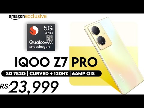 IQOO Z7 PRO 5G - India Launch Date Confirmed, Official Specification, Features, Price, First Look