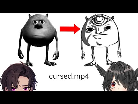 we draw u in a cursed way for halloween (feat. @daizeart ) - Vtuber (EN/CN/VN/JP)