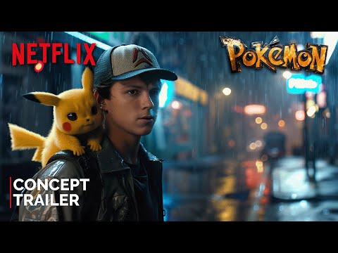 Pokemon: Live Action Movie (2025) | CONCEPT TRAILER | Tom Holland & Netflix (4K)