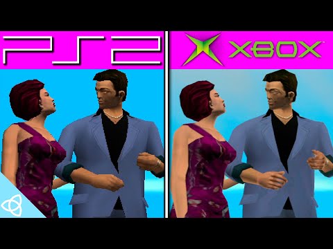 GTA Vice City - PS2 vs. Xbox | Side by Side