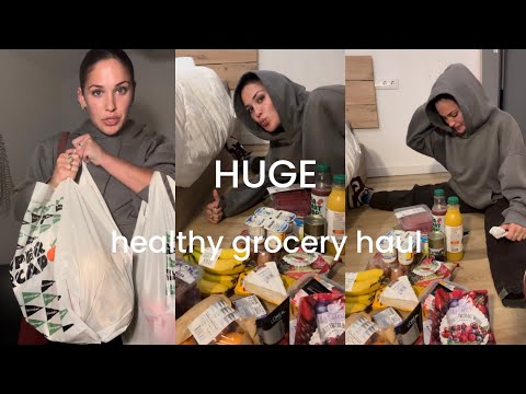 HUGE healthy grocery haul inspiration