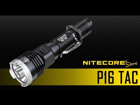 (Discontinued) NITECORE P16 TAC 1000 Lumens Ultimate Hunting and Tactical LED Flashlight