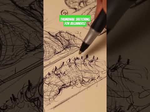 How to Improve Your Thumbnail Sketching as a Beginner