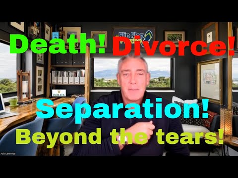 Death Divorce Separation Beyond the Tears: Finding Hope and Healing!