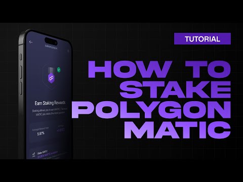 How to Stake Polygon MATIC / Polygon Staking Tutorial