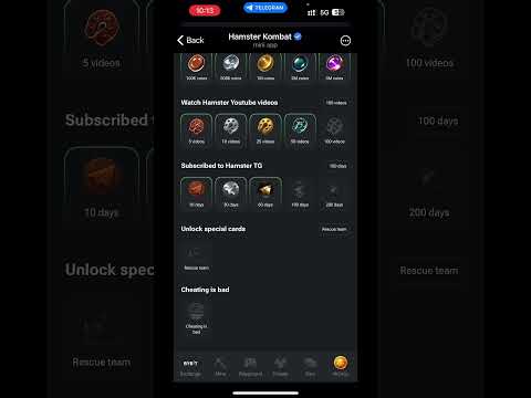 Hamster Kombat| New Card | Cheating is Bad | Hamster Account Suspended