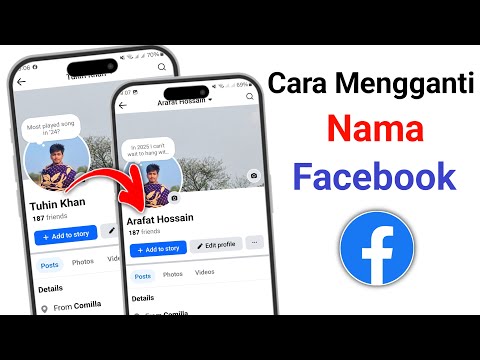 Cara Mengganti Nama Facebook 2025 || Ganti Nama Facebook Anda