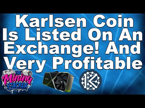 Karlsen Coin Kaspa Fork Has Been Listed On Trade Ogre . GPU Mining Profitability Looking Real Good..