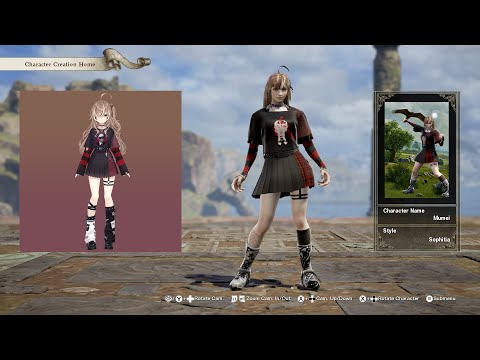 SoulCalibur 6; Emo Mumei (Nanashi Mumei), Hololive EN custom character video guide by Zeno XC