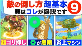 [ティアキン] 戦闘がカンタンになる！序盤から役に立つバトル基本９選 [ゼルダの伝説 ティアーズ オブ ザ キングダム]