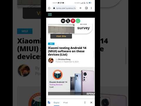 MIUIXiaomi testing Android 14 (MIUI) software on these devices (List)