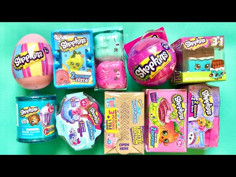 14 Minutes Satisfying with Unboxing Shopkins surprises