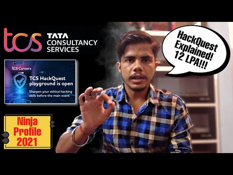 Tcs HackQuest Explained in Hindi | Grab This Opportunity! 12 Lakh per Annum! TCS