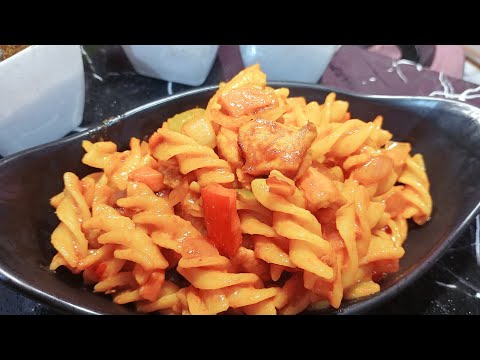 Chicken Tandoori Pasta Recipe | Easy And Tasty | Chicken Pasta Recipe