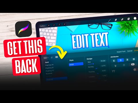 Common Problem: Editing Text In Procreate