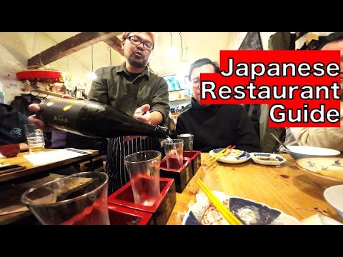 Guide to Japanese Restaurants! What you need to know.