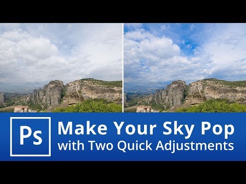 Make Your Sky Pop in Photoshop with Two Quick Adjustments