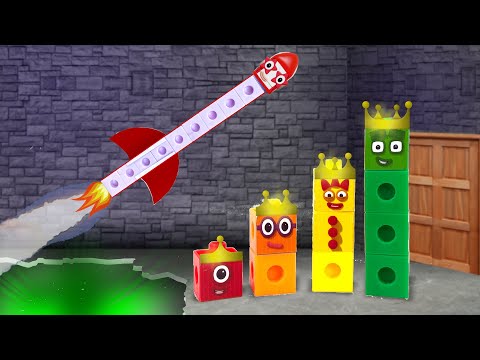 Numberblocks Kings and Queens (Learn to Add) || Keith's Toy Box